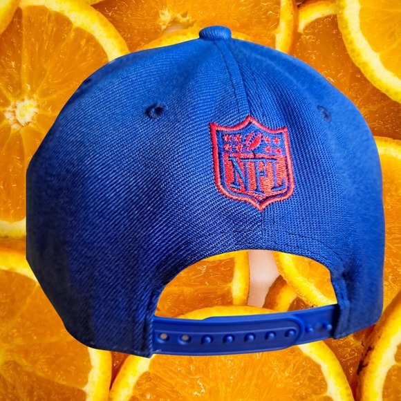New York Giants New Era 9FIFTY NFL Vintage Snapback Hat‎ Cap Blue - Picture 4 of 8